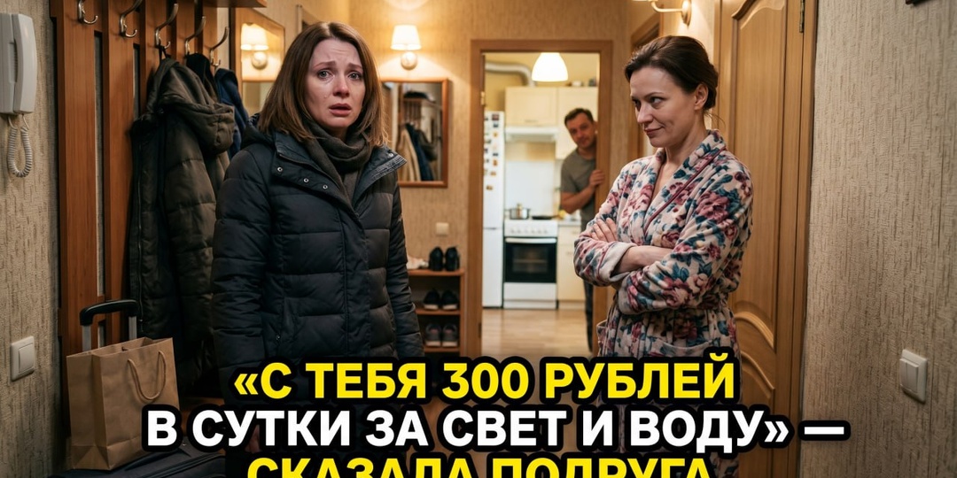 — С тебя 300 рублей в сутки, — сказала подруга. И я поняла: нашей дружбы больше нет