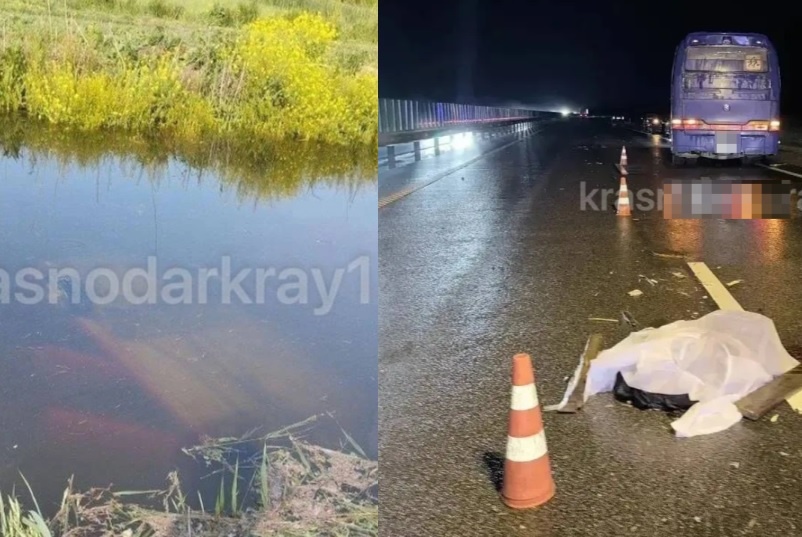 Женщина утонула прямо в машине в станице Краснодарского края