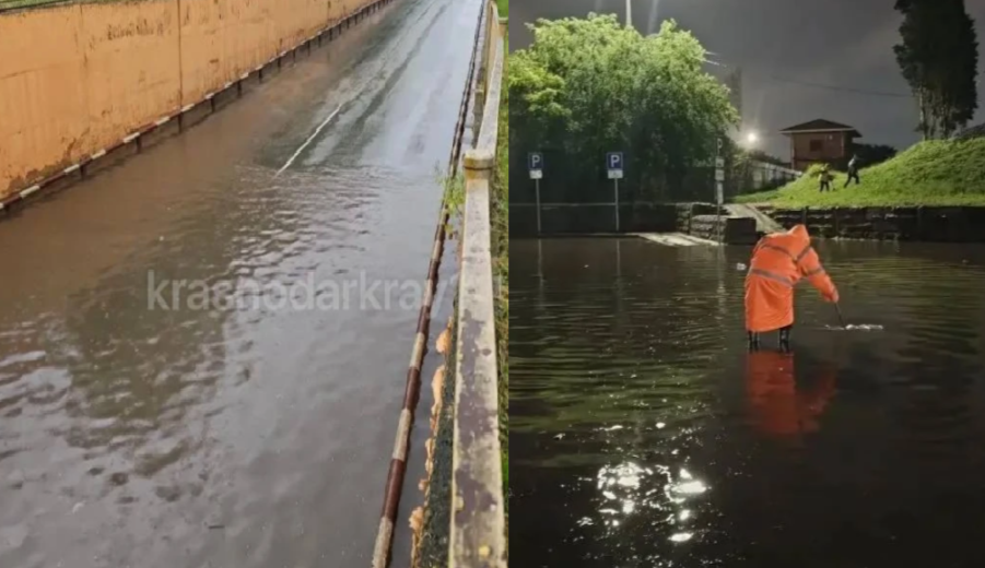 Кубань уходит под воду: в Краснодаре и районах ркая - настоящий потоп