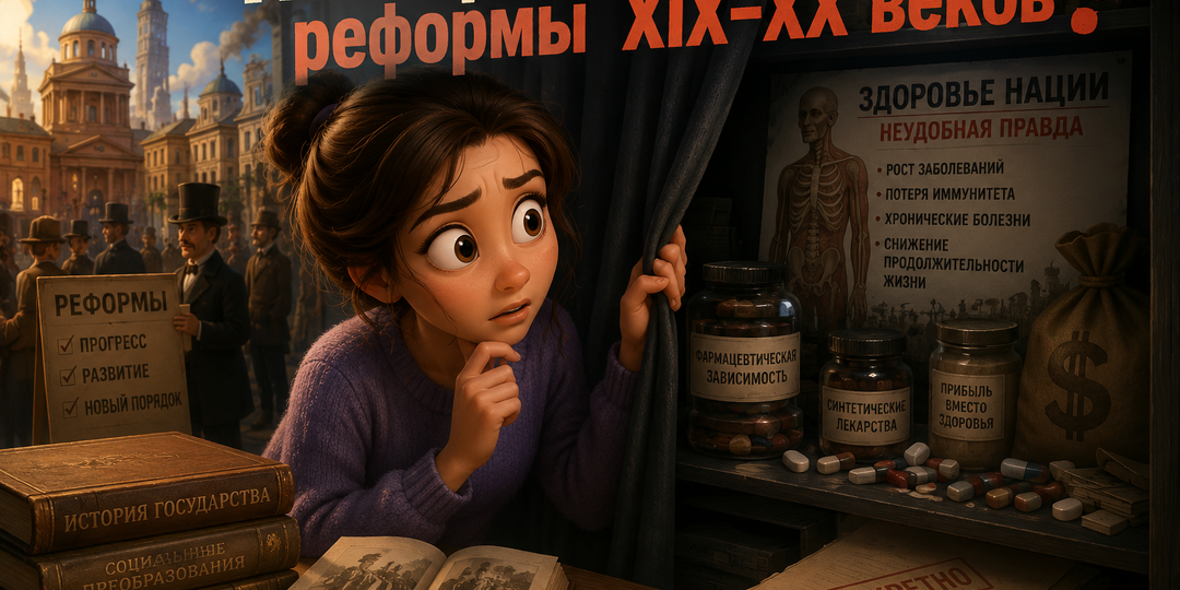 Что скрыли реформы XIX–XX веков❌
