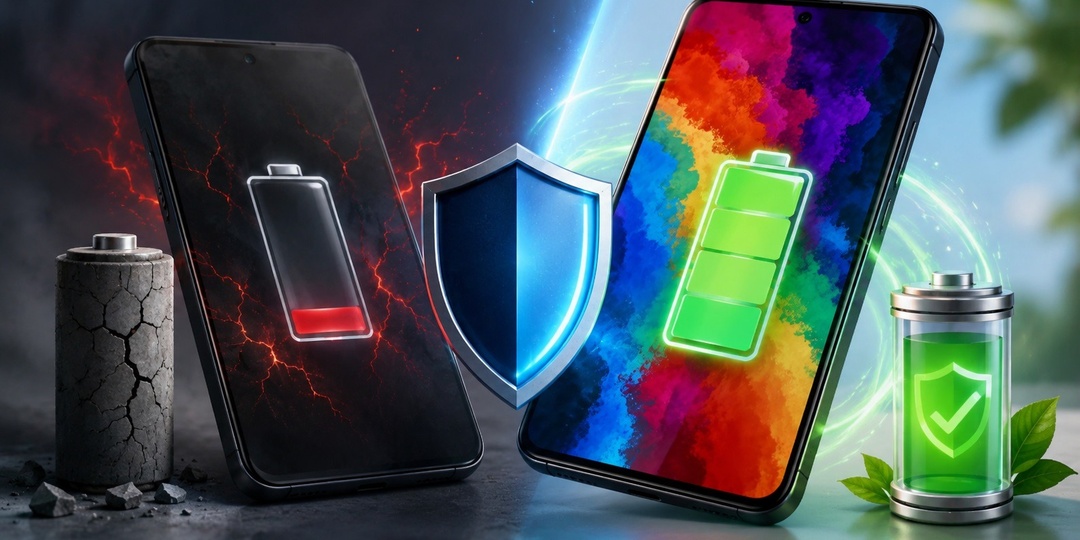 Защита аккумулятора на смартфоне Samsung — включил и понял, что нужно было сделать это раньше