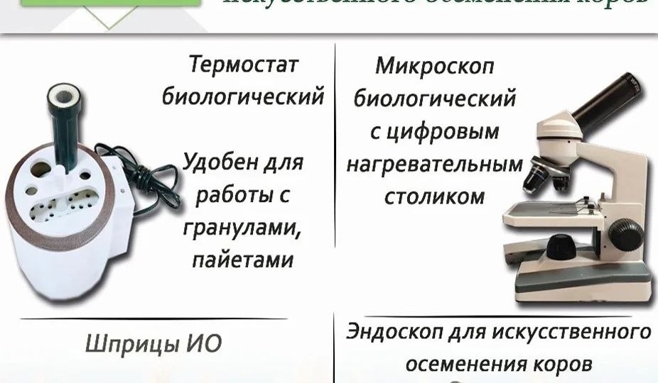 🔬 Осеменение коров с точностью до градуса и миллиметра — оборудование для профессионалов