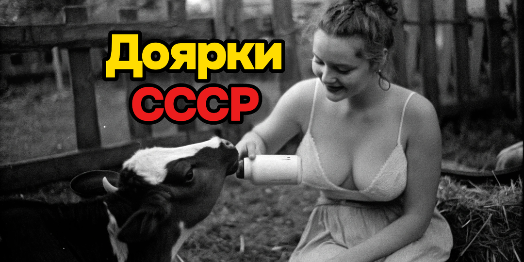 Доили коров на рассвете пока вся страна спала - 11 молочных фото доярок СССР