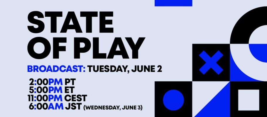 Следующая презентация State of Play стартует 3 июня ровно в полночь по МСК