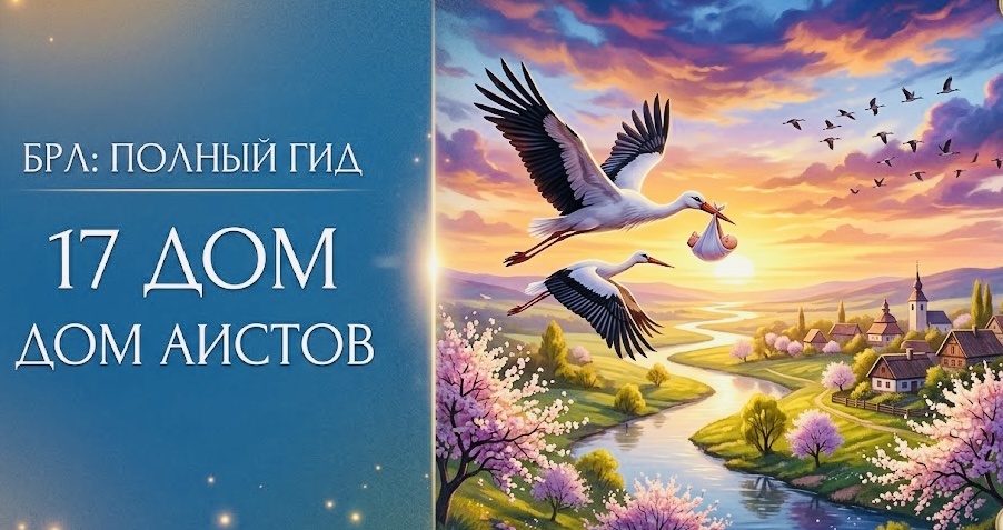 Большой расклад Ленорман: Полный гид по 17-му Дому (Дом Аистов).