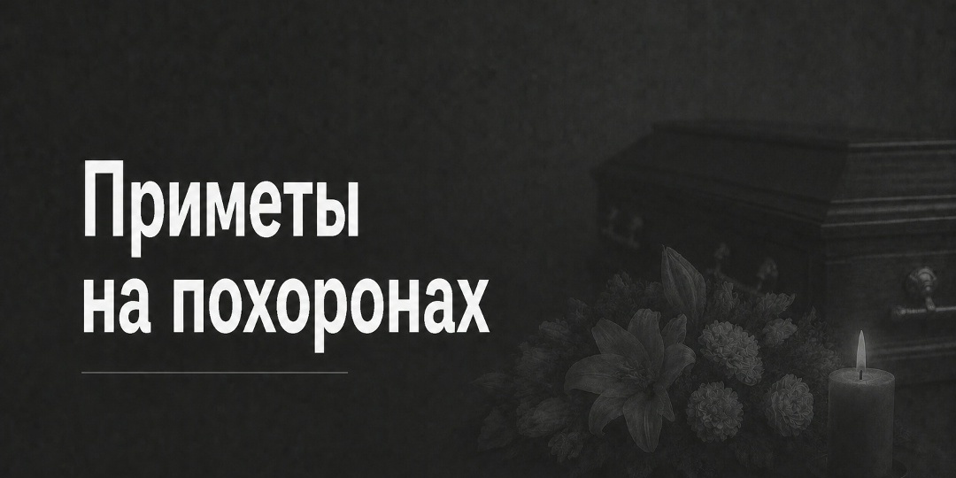 Приметы на похоронах