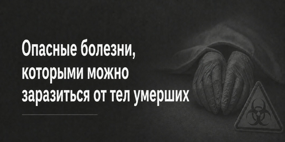 Опасные болезни, которыми можно заразиться от тел умерших