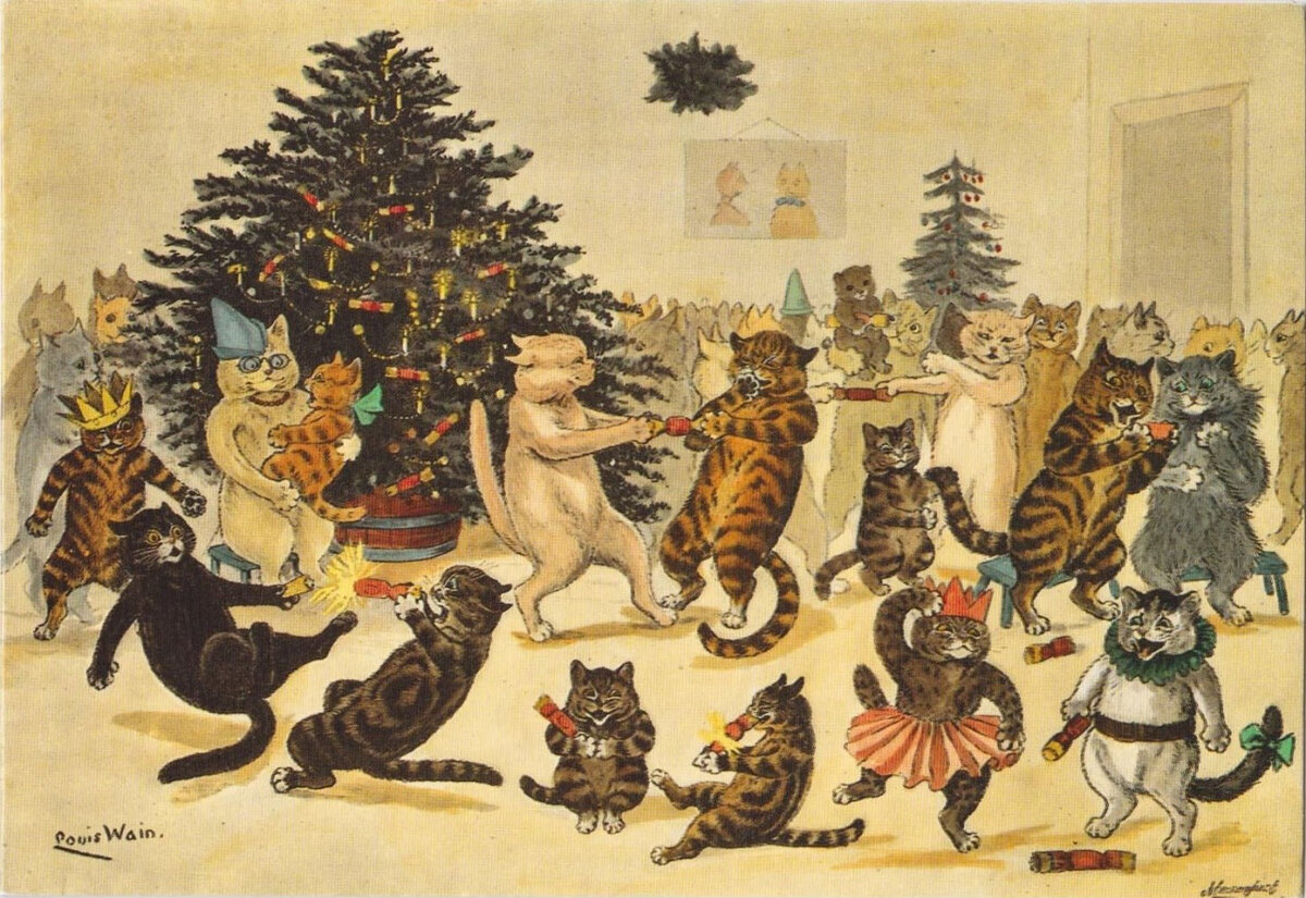 Коты уэйна картины