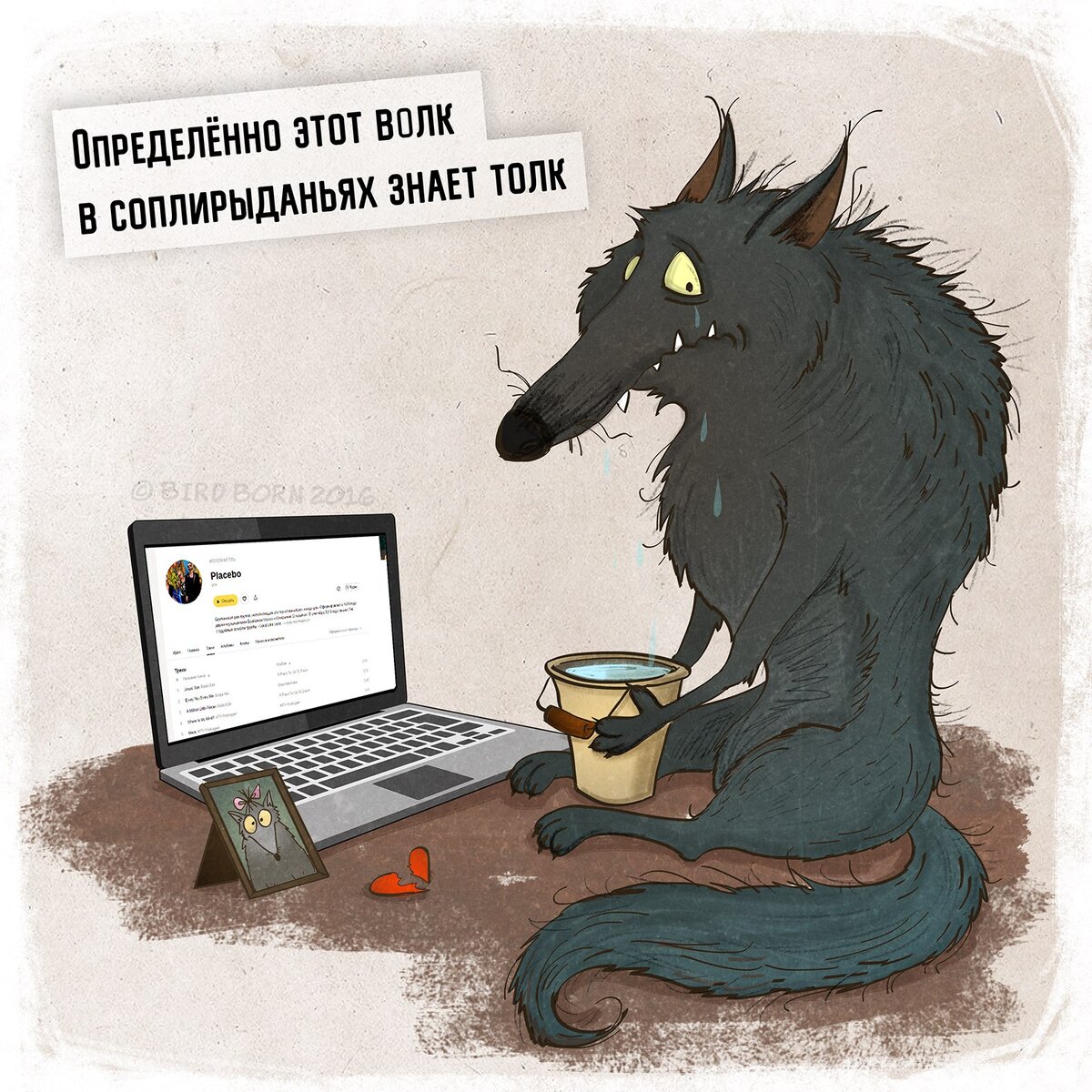 Смешные волки картинки