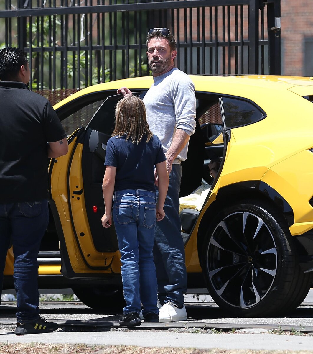 Ben Affleck Son Crashes Car