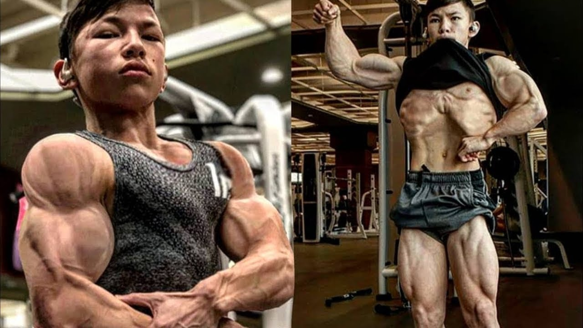 Young Bodybuilders With Dark Hair Pics