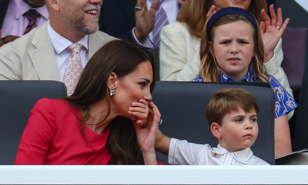 Mike Tindall And Prince Louis