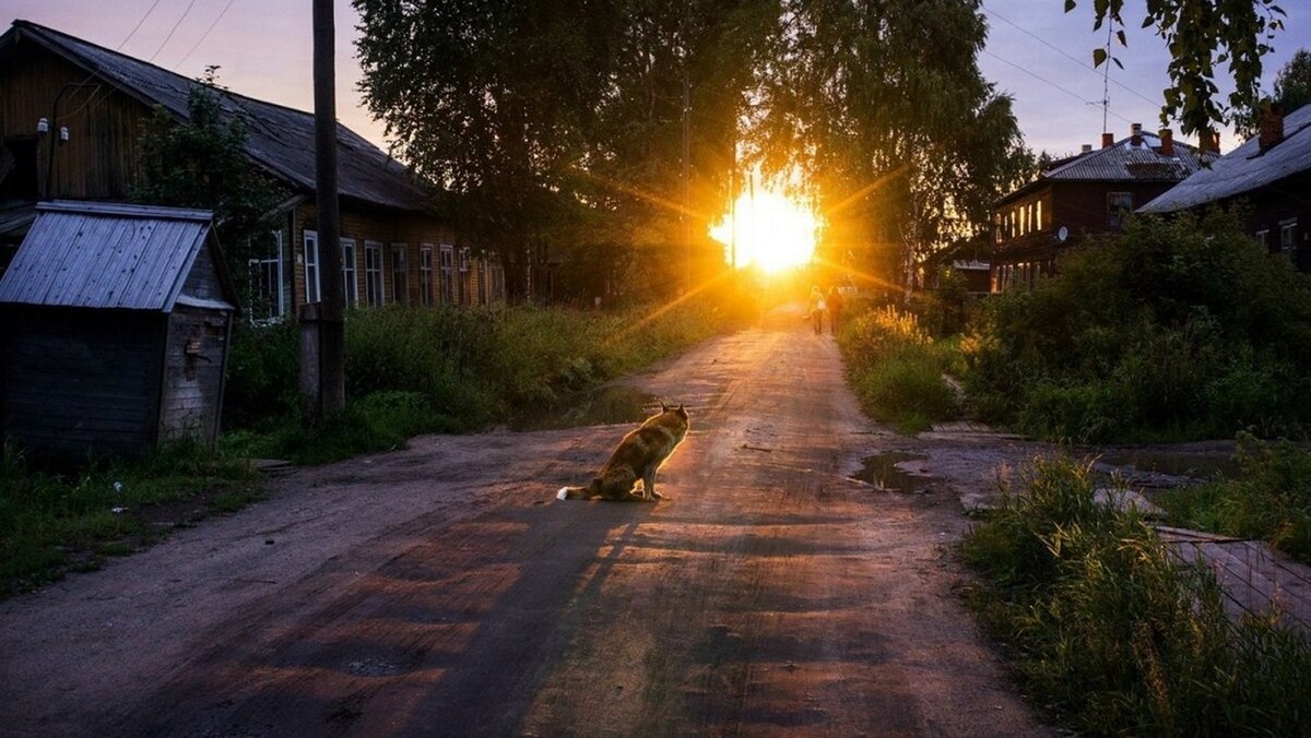 Рассвет В Деревне