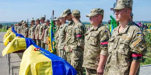 Фото украинских кладбищ военных