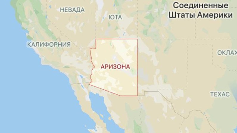 Карта мексики граница с америкой