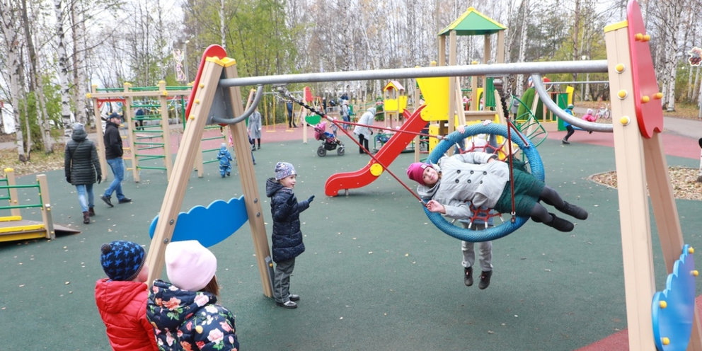 Парк майский архангельск
