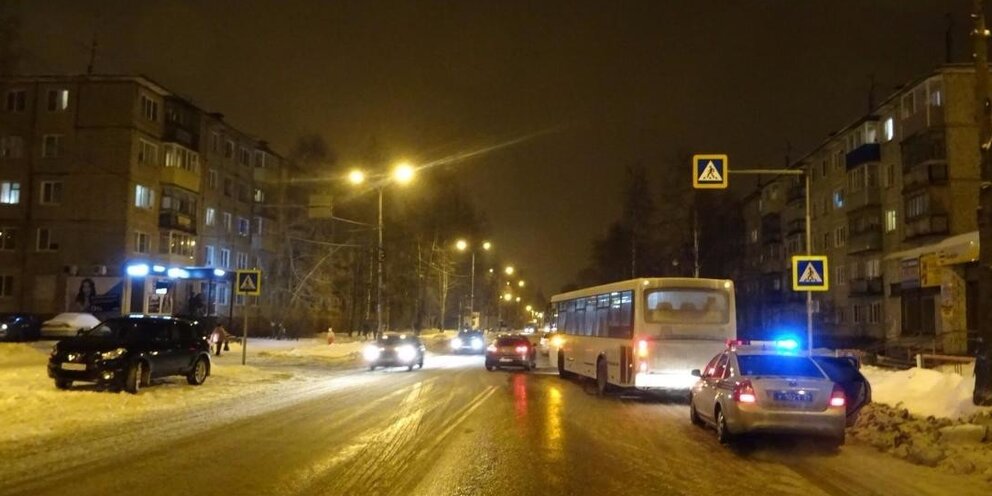 Архангельск Новодвинск. Новодвинск ночью.