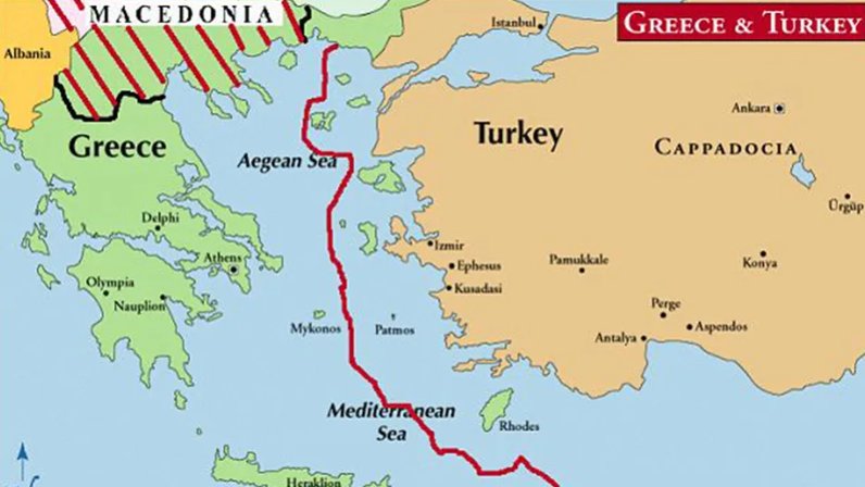 Граница турции и греции