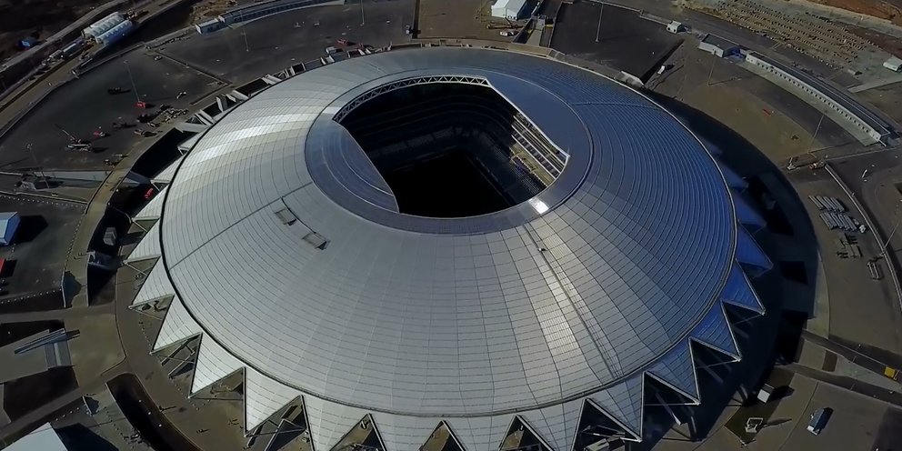 Проект стадион самара арена