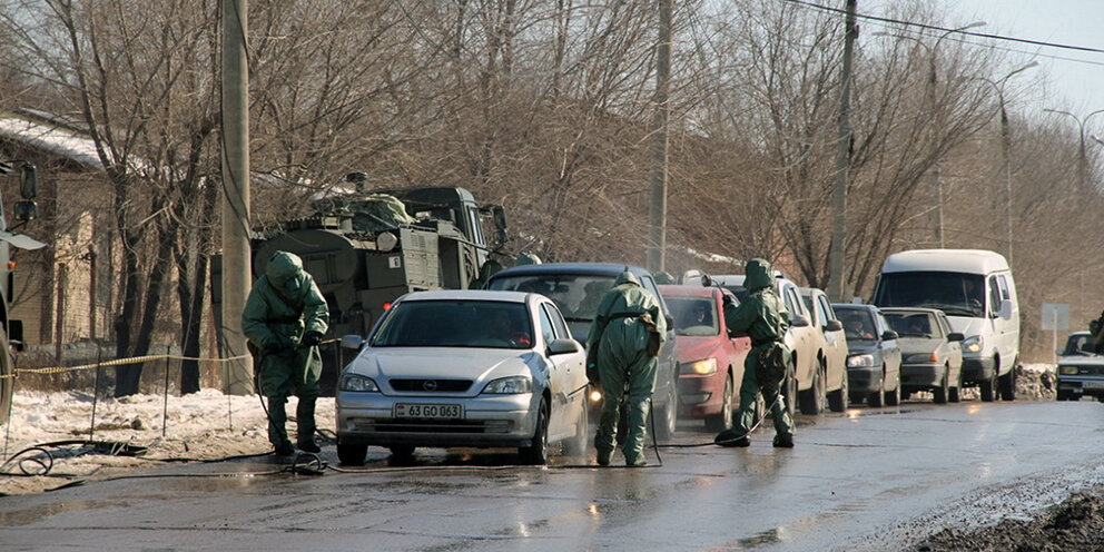 Эпидемия в самаре сейчас. ЧС на полигоне. Пост оцепления на полигоне. Начальник оцепления полигона.