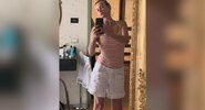 В&nbsp;Сети раскритиковали новое фото Юлии Высоцкой в&nbsp;майке и&nbsp;коротких шортах|