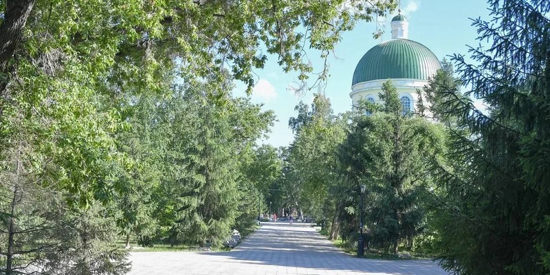 Городской сад омск фото