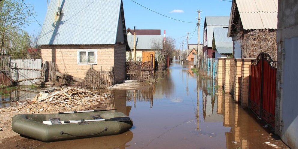 Оренбург разлив урала