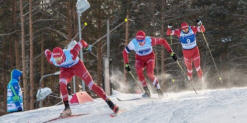 Спортсменов доставили на место соревнований