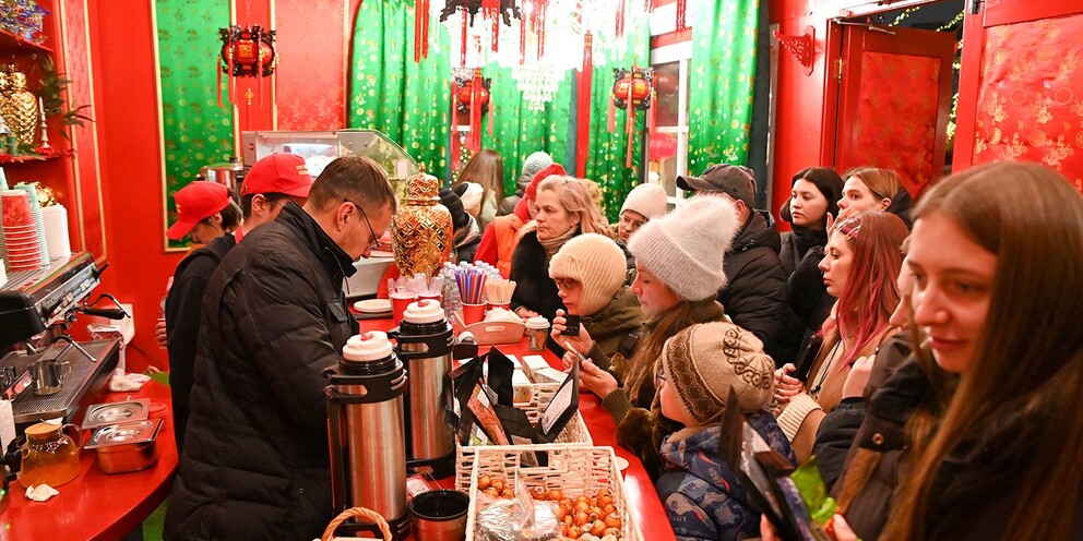 Зима в москве проект