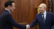 Николаев заявил Путину, что возведение моста через&nbsp;Лену вошло в&nbsp;активную фазу|