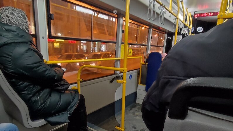 Работа транспорта в новогоднюю ночь