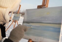 Этюды васнецова пленэрные. Пленэр в россии. Девочка на пленере живопись. Художник на пленэре. Хосе аранда хименес 1837-1903.