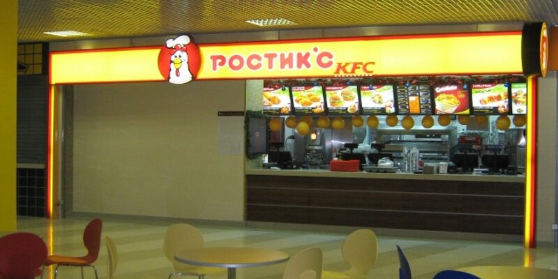 Kentucky fried chicken сети быстрого питания