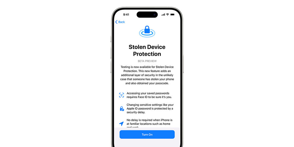 This device is protected. Защита Apple. Beta Protection
