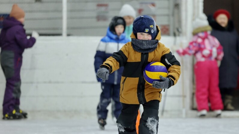 Занятия спортом зимой