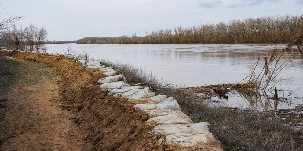 Город петропавловск затопило