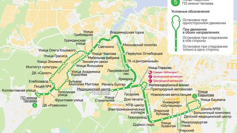 Маршрут движения 52. Маршрут движения 52
