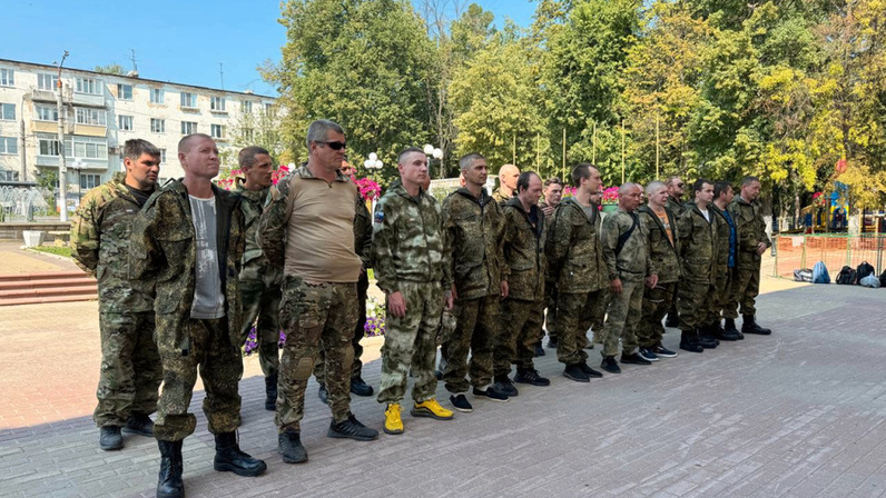 Во Владимире прошла очередная отправка добровольцев в зону СВО Дзен