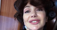 Екатерина Климова продемонстрировала пухлые губы на&nbsp;селфи в&nbsp;бигудях|