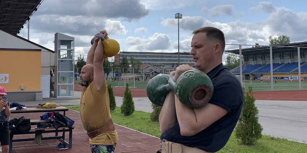 Русские национальные виды спорта гиревой спорт