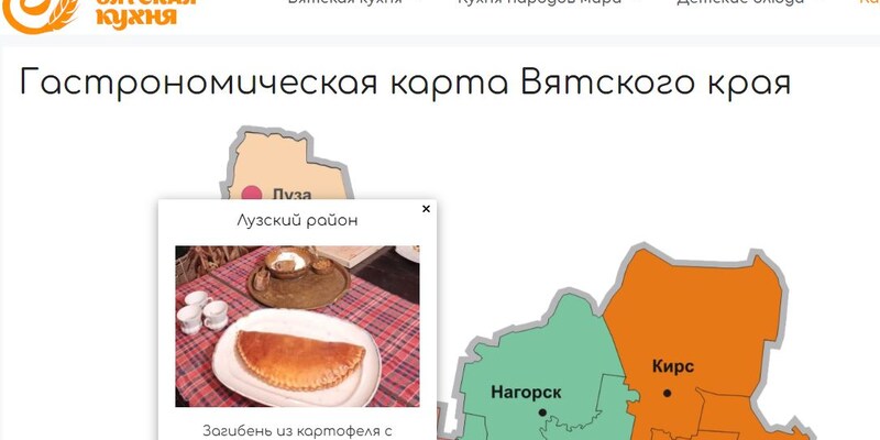 Особенности вятской кухни