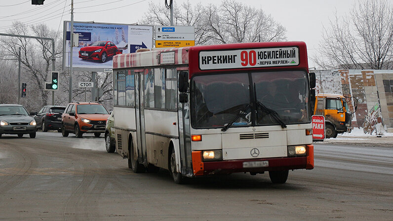 Маршруты городского транспорта Кирова на карте