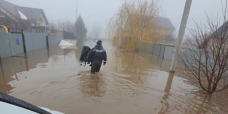 Оренбург паводок 2024 город