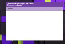 Карта военных действий сво на украине