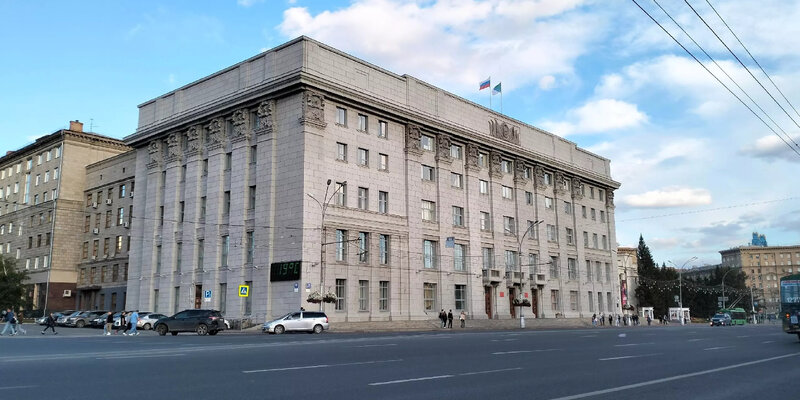 Мэрия города новосибирска фото