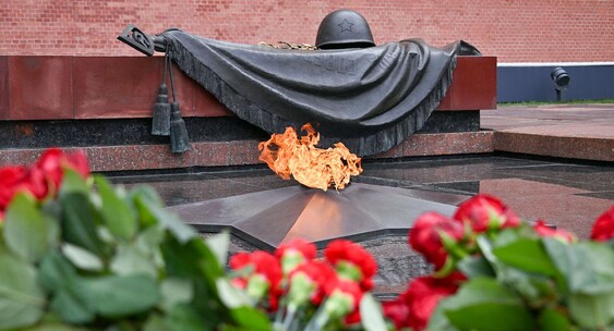 Юные победители конкурса участвовали в&nbsp;церемонии профилактики Вечного огня|