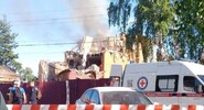 Воробьев: частный дом загорелся в&nbsp;Егорьевске после падения беспилотника|