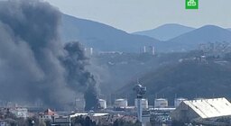 Где в каменске горит нефтебаза