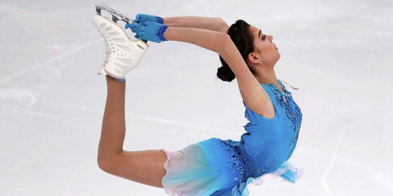 Фигуристка Загитова Алина упс