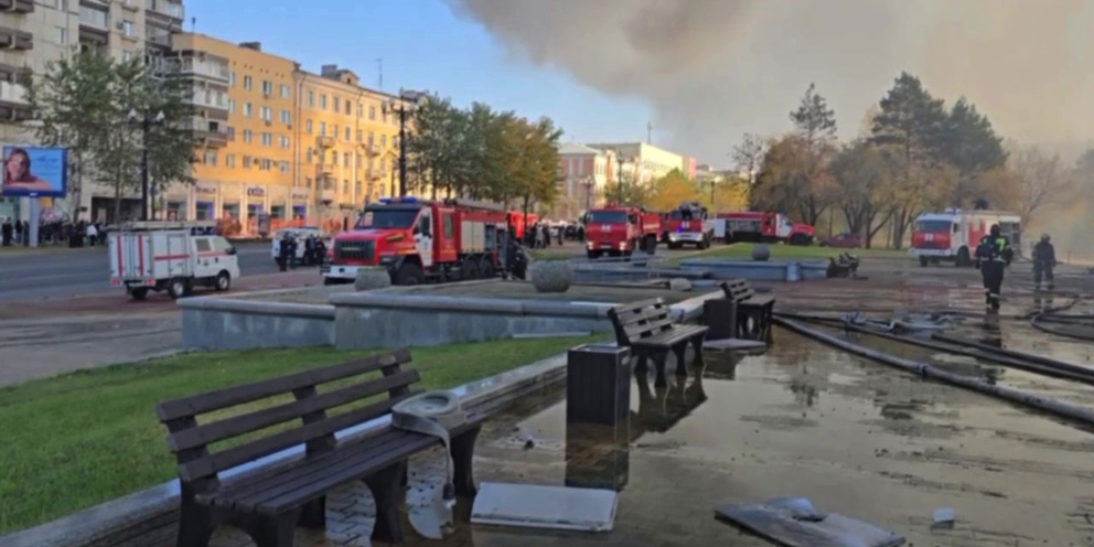 Причина пожара театра музкомедии в хабаровске